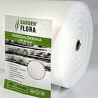 Агроволокно Garden Flora 60 г/м2 3.20м 50м Біле Агроволокно для теплиці Якісне агроволокно