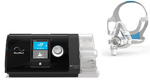 Сіпап апарат ResMed AirSense 10 AutoSet з маскою AirFit F20