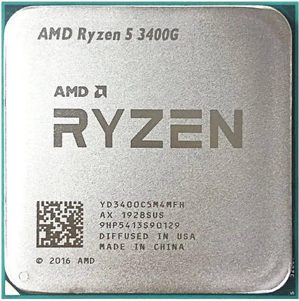 Процесор AMD Ryzen 5 3400G Socket AM4 (YD3400C5FHBOX) Б/В, фото 1