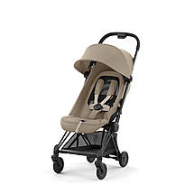 Коляска прогулянкова Cybex Coya Matt Black Cozy Beige Бежева, фото 2