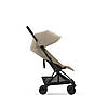 Коляска прогулянкова Cybex Coya Matt Black Cozy Beige Бежева, фото 6