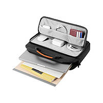 Сумка для ноутбука Tomtoc Navigator-A43 Laptop Briefcase Grey 15.6 Inch, фото 4