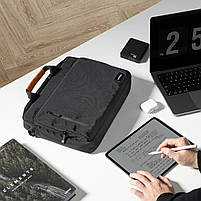 Сумка для ноутбука Tomtoc Navigator-A43 Laptop Briefcase Black 15.6 Inch, фото 8