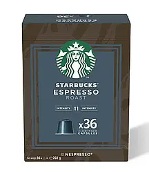Кава в капсулах Starbucks Nespresso Espresso Roast 36шт Швейцарія - США
