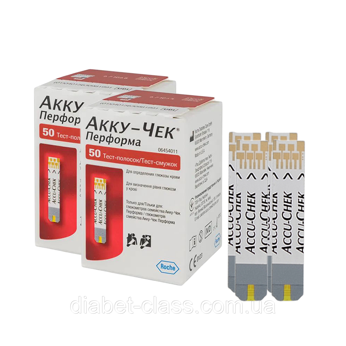 Тест-смужки Акку-Чек Перформа (Accu-Chek Performa) 200 штук (по 100 шт. в уп)
