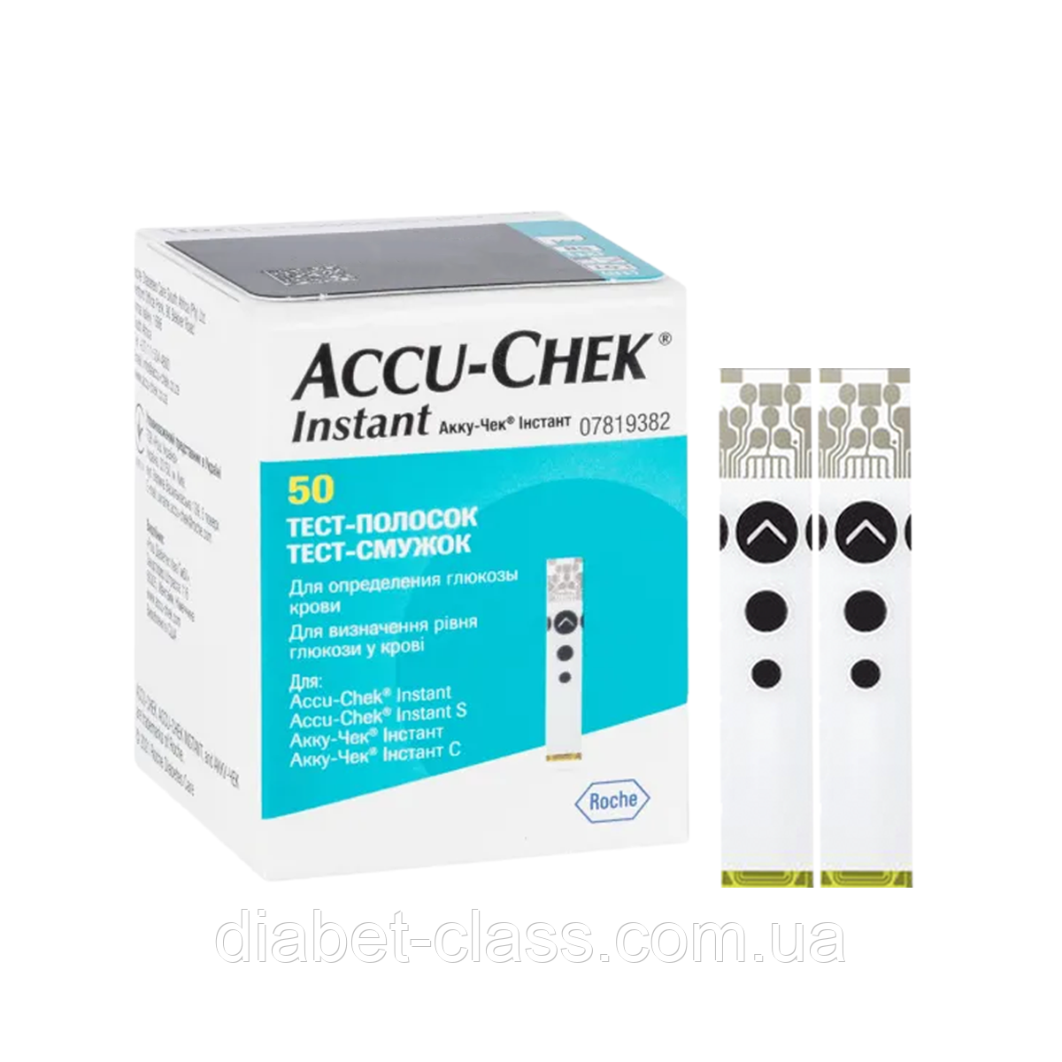 Тест-смужки Акку Чек Інстант (Accu Chek Instant) 100 штук