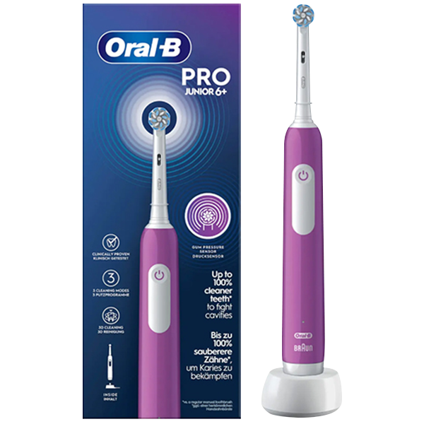 Електрична зубна щітка Oral-B D305 Pro Junior 6+ Purple