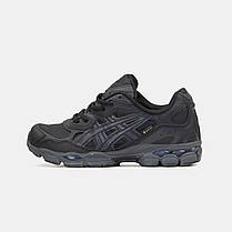 Зимові Чоловічі Кросівки Asics Gel-NYC Gore-Tex Black / Асікс Гел-НІС Гор Текс Чорні, фото 3