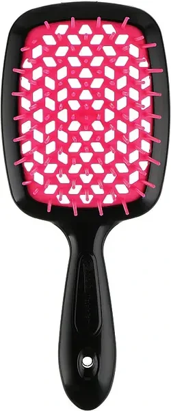 Щітка JANEKE Superbrush чорна (малина серединка)