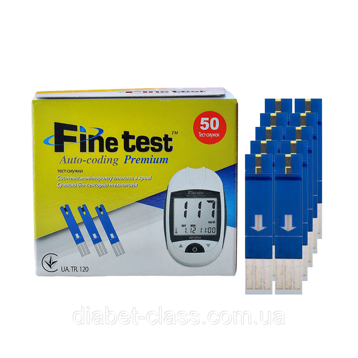 Тест-смужки FineTest Premium (Файн Тест Преміум) 500 штук