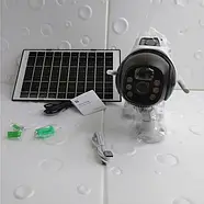 Вулична 4G камера із сонячною панеллю та двома об'єктивами SOLAR T22 Портативна IP камера 4Мп, фото 10