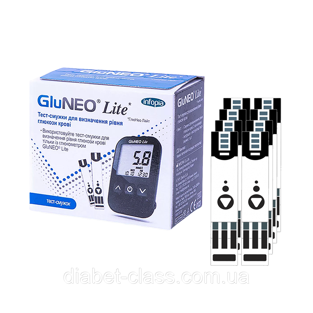 Тест-смужки ГлюНео Лайт - 400 шт - GluNeo Lite