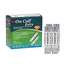 Тест-смужки Він Кол Екстра (On Call Extra) 200 штук