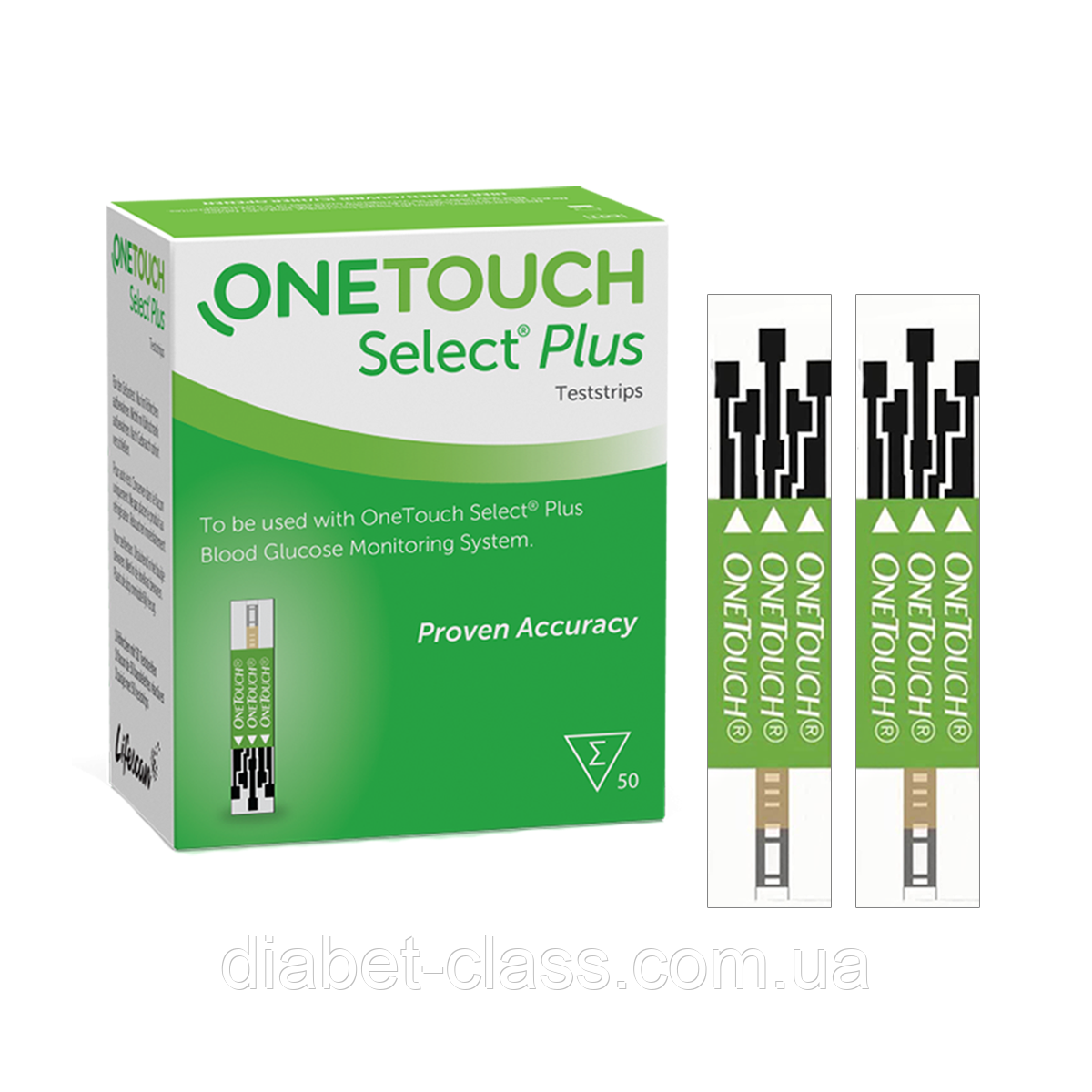 Тест-смужки Ван Тач Селект Плюс (One Touch Select Plus) No50/100 штук