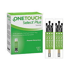 Тест-смужки Ван Тач Селект Плюс (One Touch Select Plus) No50/100 штук