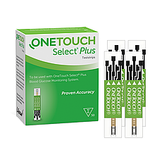 Тест-смужки Ван Тач Селект Плюс (One Touch Select Plus) No50/200 штук