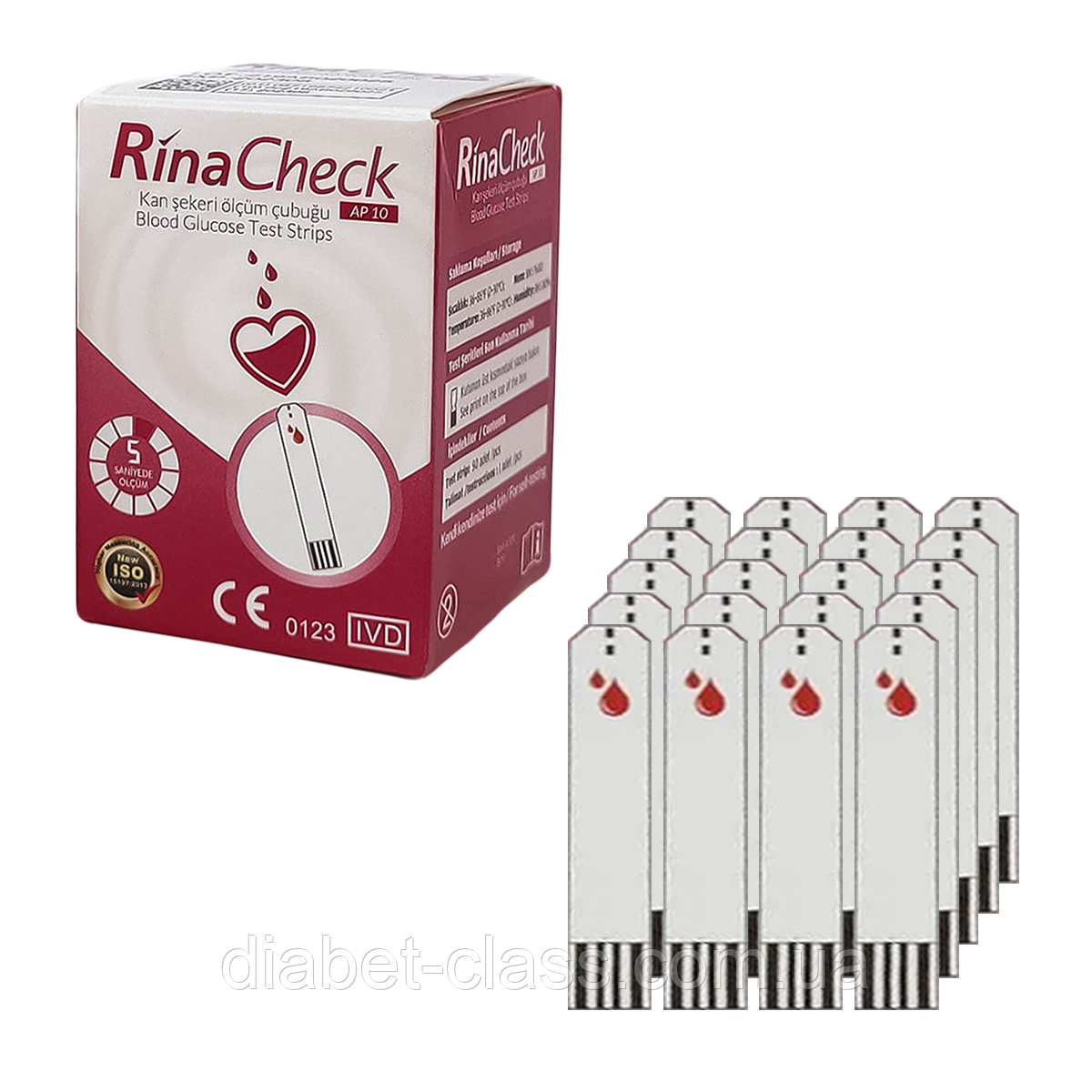 Тест-смужки Рина Чек (Rina Check) 1000 штук, фото 1