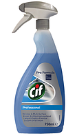 Средство Cif Professional Window&Multi Surface Cleaner для мытья стеклянных и глянцевых поверхностей 750 мл 7615400116423