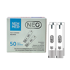 Тест-смужки НьюМед Нео 50 шт. (NewMed Neo)/200 штук
