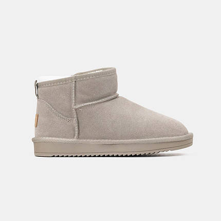 Зимові Жіночі Черевики UGG Classic Ultra Mini Beige / УГГ Класик Ультра Міні Бежеві, фото 1
