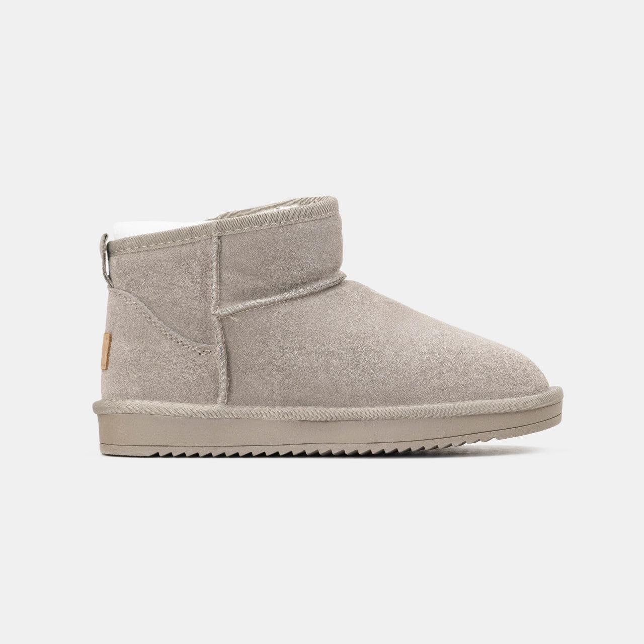 Зимові Жіночі Черевики UGG Classic Ultra Mini Beige / УГГ Класик Ультра Міні Бежеві