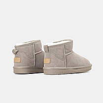 Зимові Жіночі Черевики UGG Classic Ultra Mini Beige / УГГ Класик Ультра Міні Бежеві, фото 6