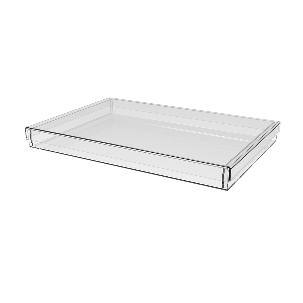 Коробка акрилова EKOSTAR 215х155х20 з кришкою, фото 1