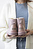 Зимові Жіночі Черевики UGG Classic Mini Pink / Уггі Класик Міні Рожеві, фото 8