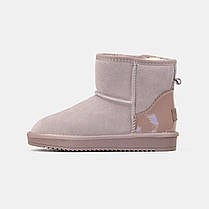 Зимові Жіночі Черевики UGG Classic Mini Pink / Уггі Класик Міні Рожеві, фото 3