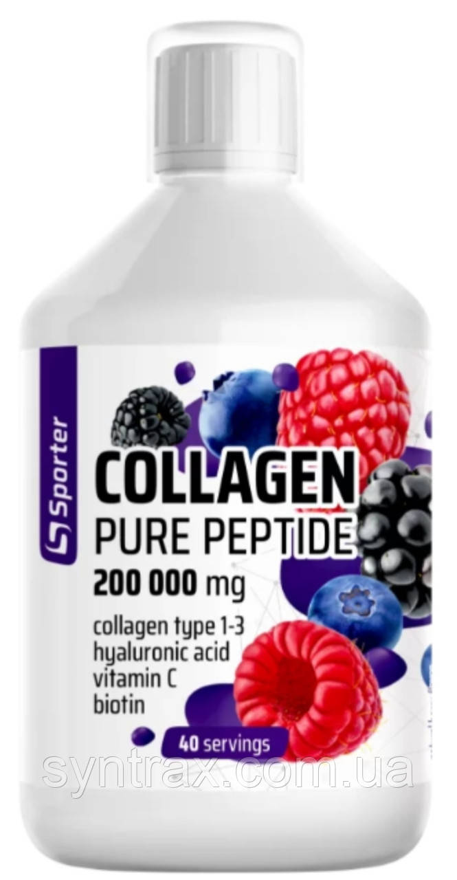 Sporter Collagen 200000 mg 500 ml , рідкий колаген