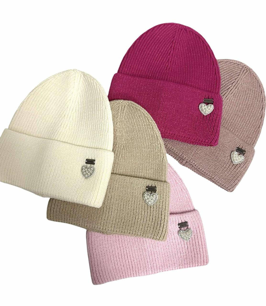 Шапки дитячі для дівчаток одинарна