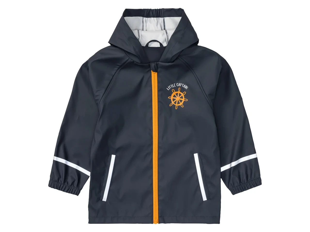 Куртка водонепроникна для хлопчика синя Якір Lupilu 122-128см, фото 1