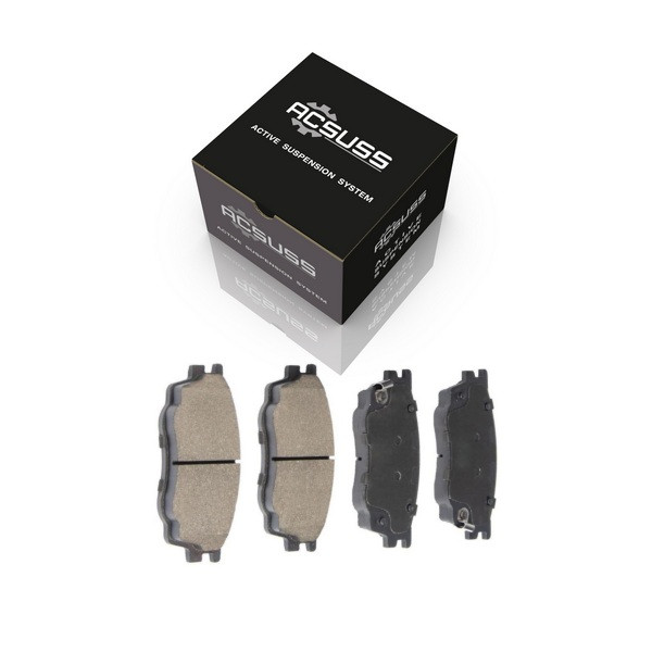 Гальмівні колодки Mazda 323 VI (2001-04) Мазда 323. Передні. КОРЕЯ Acsuss! GDB3309 , FDB1707