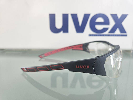 Рецептурні захисні окуляри uvex RX cd 5514 червоні (6109226), фото 4