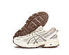 Чоловічі кросівки Asics Gel Venture 6 Beige Взуття Асикс Гель Вентуре 6 бежеві шкіра текстиль демісезон, фото 11