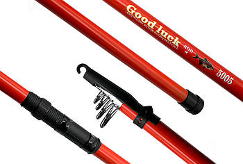 Вудочка Good Luck ORANGE 5.00m з кільцями