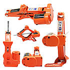 Електричний домкрат від прикурювача до 5т, 12-45см, 480Нм, BX-482 / Автомобільний домкрат / Електродомкрат, фото 3