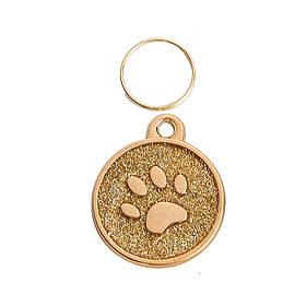 Адресник для кота Golden Paw Golden 25х25мм