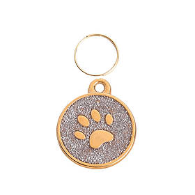 Адресник для кота Golden Paw Silver 25х25мм