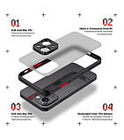 Чохол матовий Smoke Case для Xiaomi Poco X6 Pro 5G, фото 3