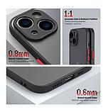 Чохол матовий Smoke Case для Xiaomi Poco X6 Pro 5G, фото 4