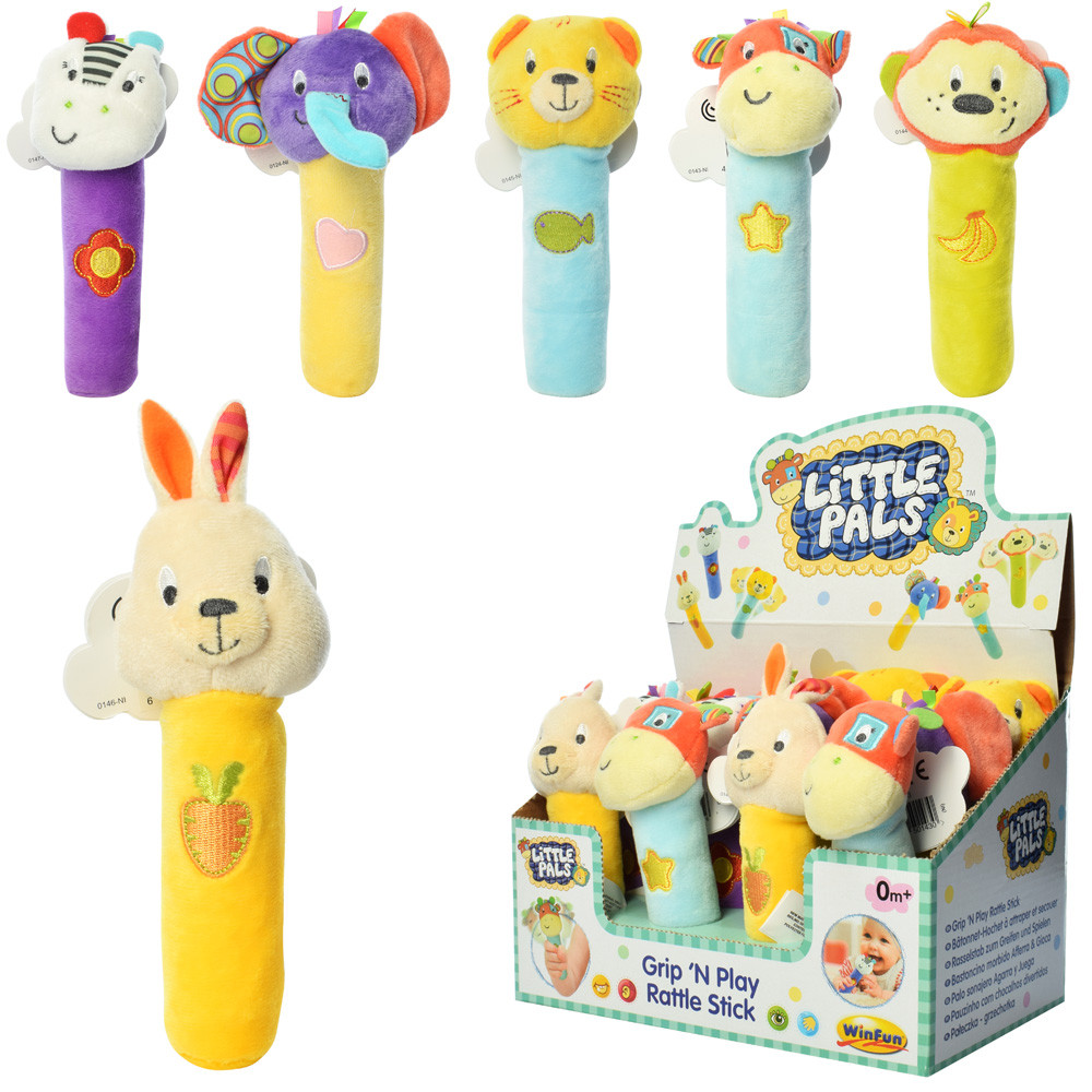 Брязкальце-пищалка WinFun Тварина в асорт. арт. 3143-NI