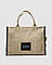 Велика бежева жіноча сумка текстильна Marc Jacobs Tote Bag, фото 6