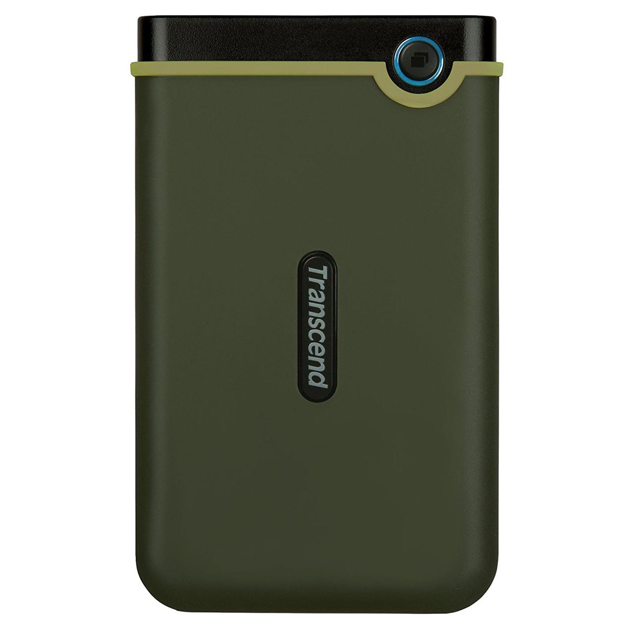 HDD накопичувач Transcend StoreJet 25M3G 2TB (TS2TSJ25M3G) USB 3.1 Military Green