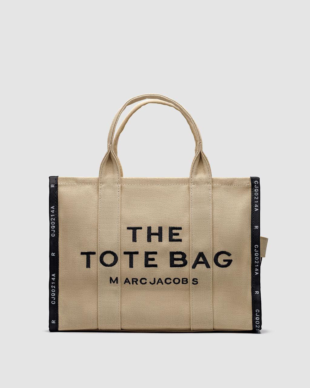 Бежева жакардова сумка жіноча Marc Jacobs Tote Bag