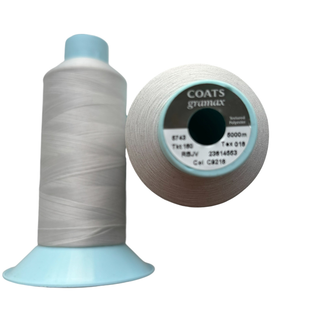 Текстурована нитка Coats gramax С9218/160/5000m світло сірий меланж