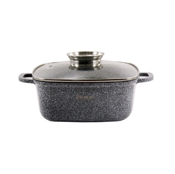 Каструля з мармуровим покриттям 4.4 л ZAUBERG ZB-1224, фото 1