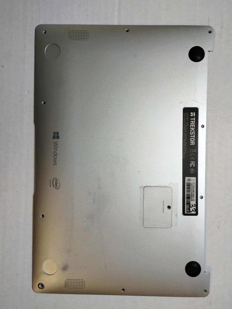Thomson NeoX (TH13-X6) Trekstor SurfBook A13B Корпус D (нижня частина корпусу) б/у