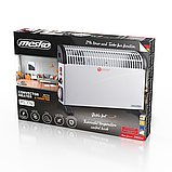 Конвекторний обігрівач Mesko MS 7741 white, 2000 Вт, таймер, фото 6