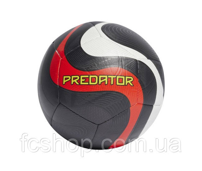 М'яч футбольний Adidas Predator Training IP1655, Чорний, Розмір (EU) — 5